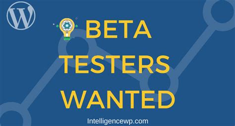 beta testers wanted.